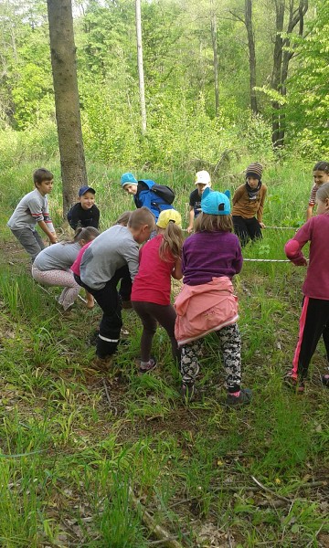 Lesní pedagogika - 1. třída