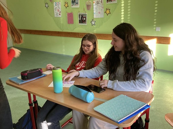 Žákovský parlament a sladká valentýnská pošta